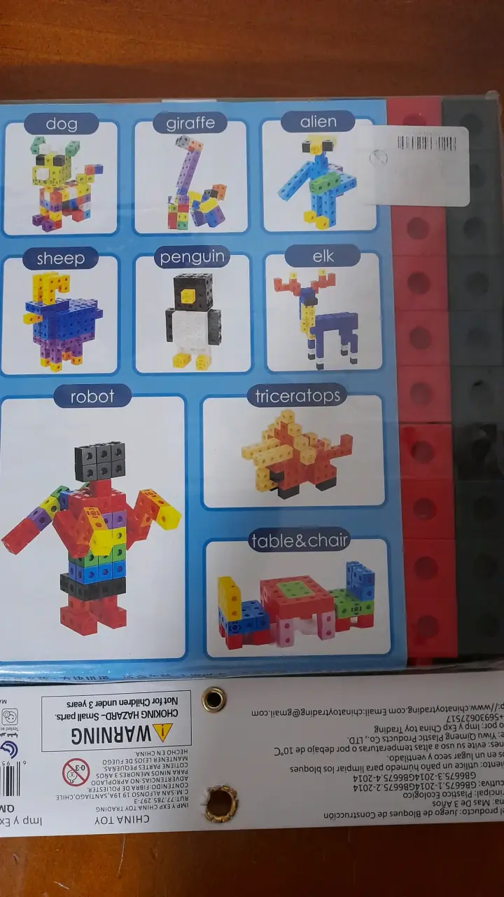 Bloques unifix construcción educativos multicolor - 2