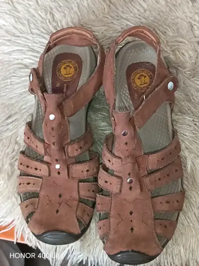 Sandalias de cuero marrón  Panama Jack - miniatura 1