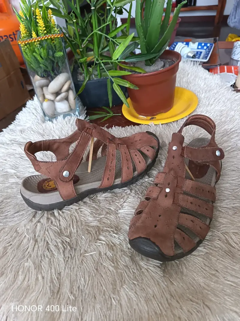 Sandalias de cuero marrón  Panama Jack - 5