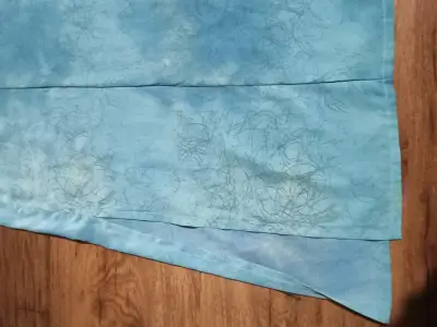 Vestido largo celeste con tirantes - miniatura 5