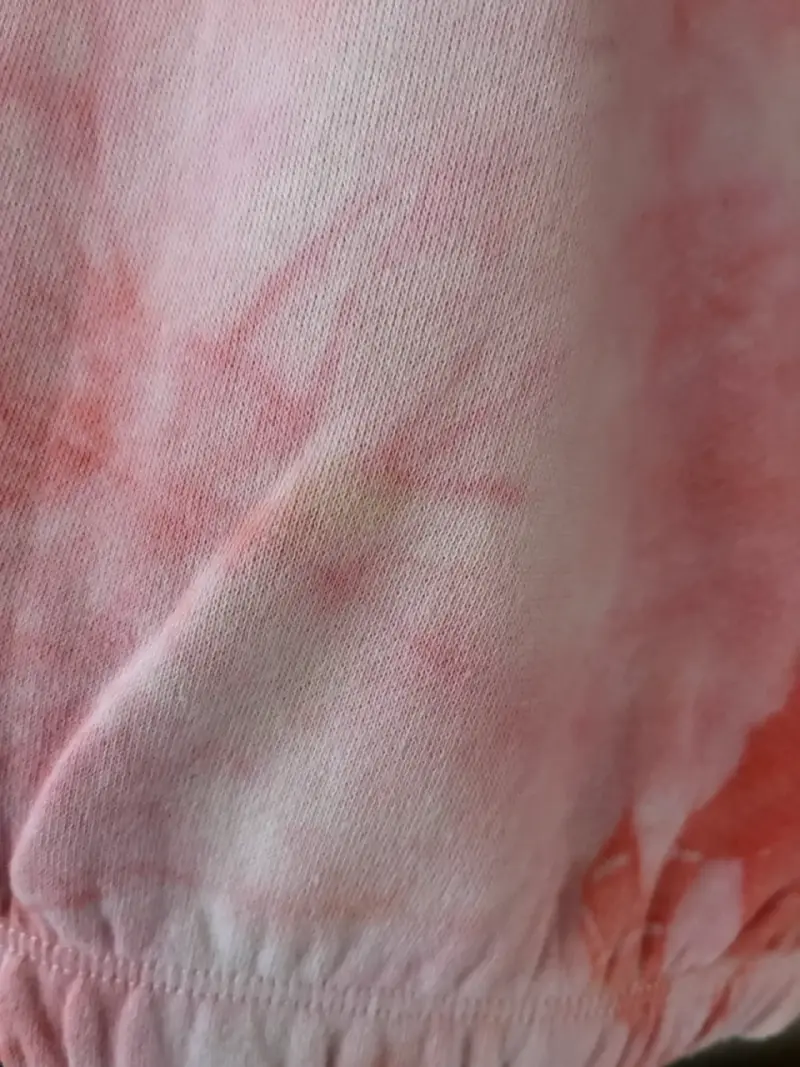 Polerón tie-dye rosa con logo Kappa - 3