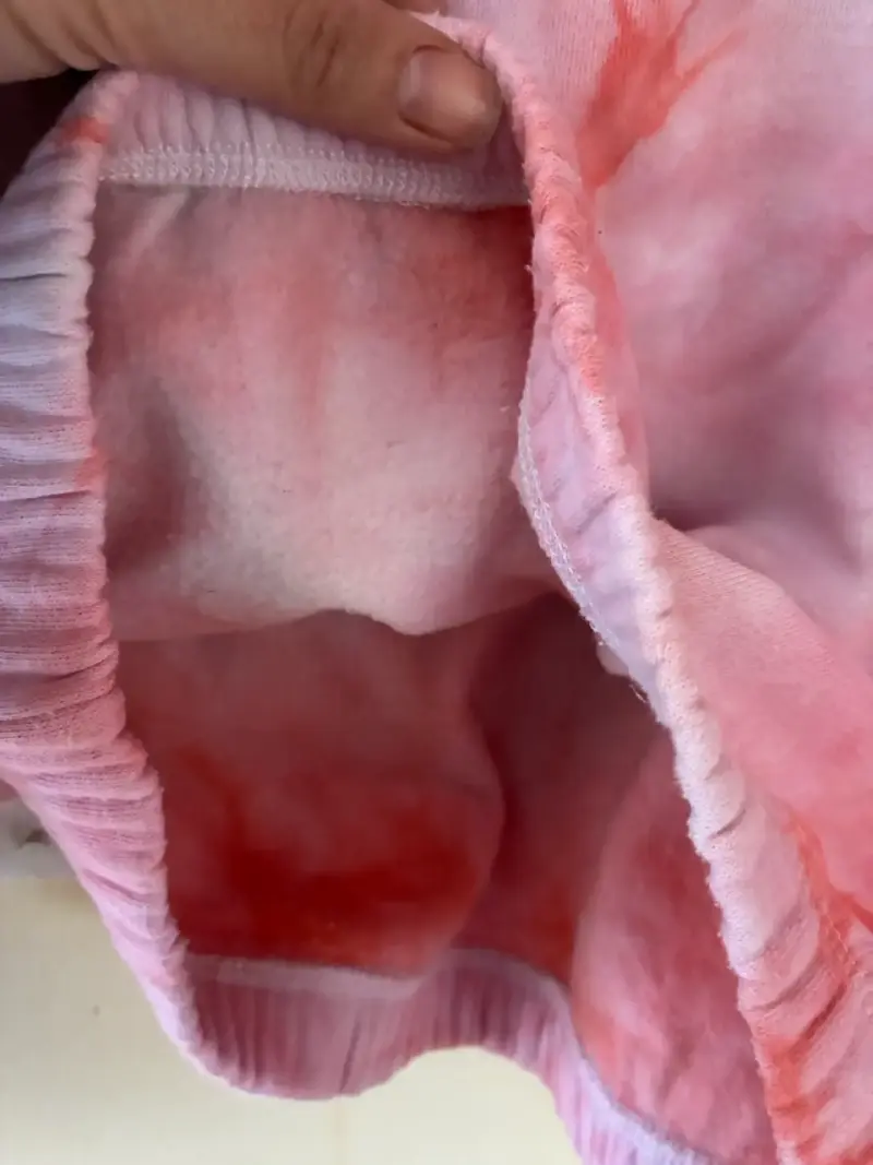 Polerón tie-dye rosa con logo Kappa - 6