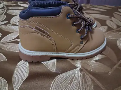 Botines de niño color camel Calpany talla 29 - miniatura 1