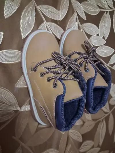 Botines de niño color camel Calpany talla 29 - miniatura 2