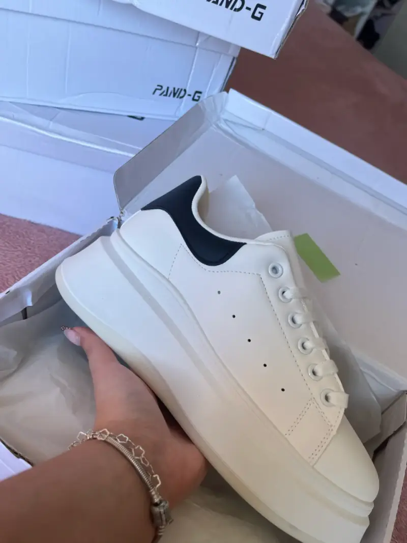 Zapatillas blancas de plataforma - 2