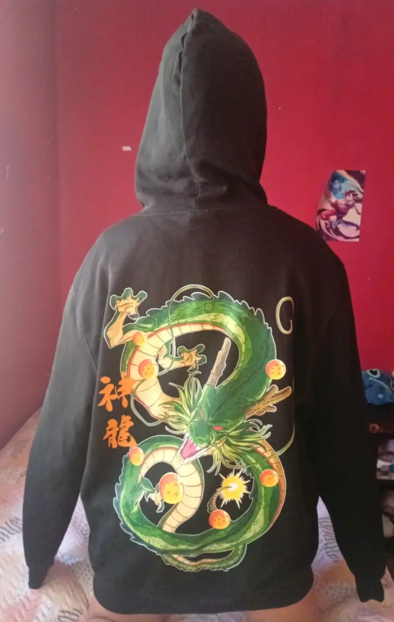 Polerón con capucha Dragon Ball Super negro - 2