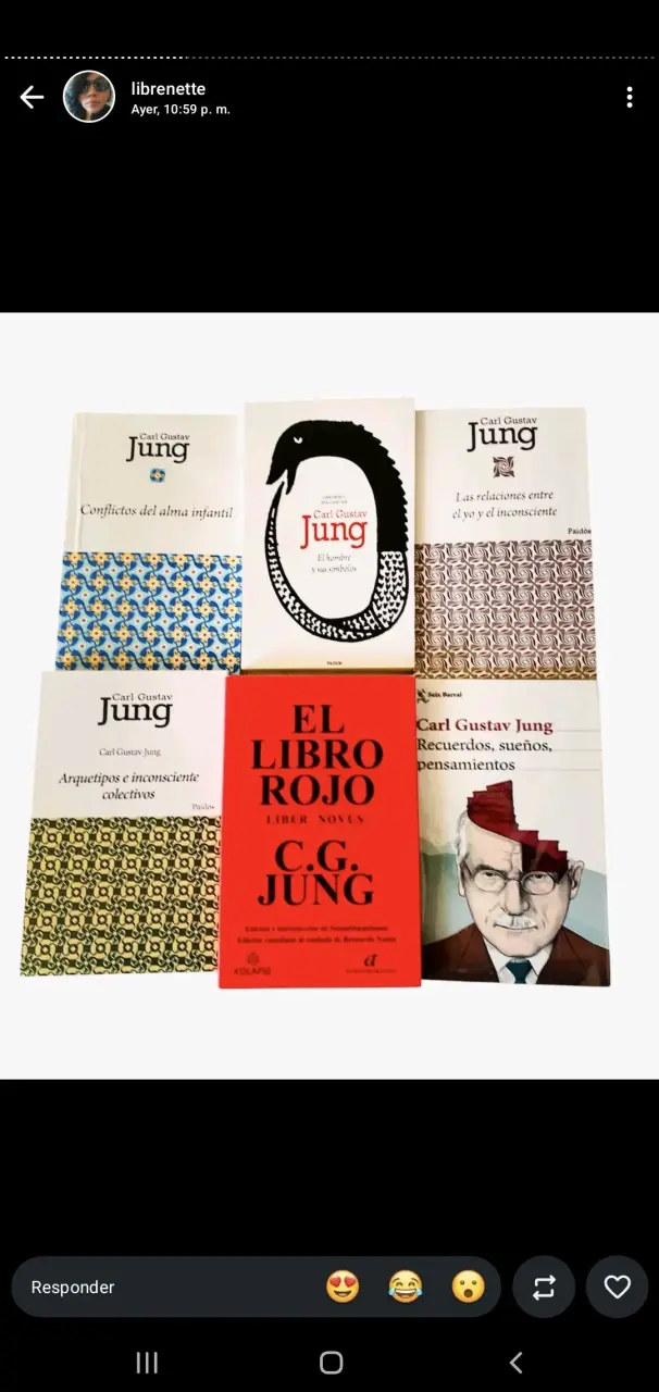 Colección de libros de Carl Gustav Jung
