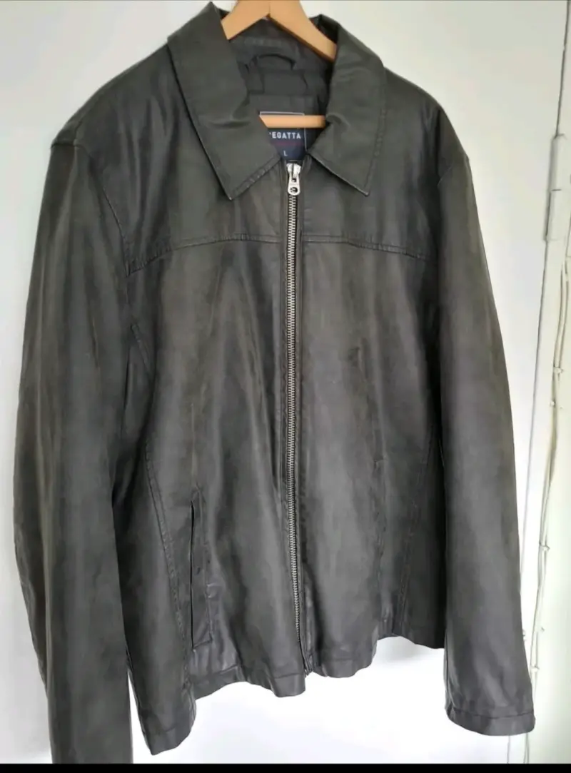 Chaqueta de cuerina marrón Regatta para hombre - 1