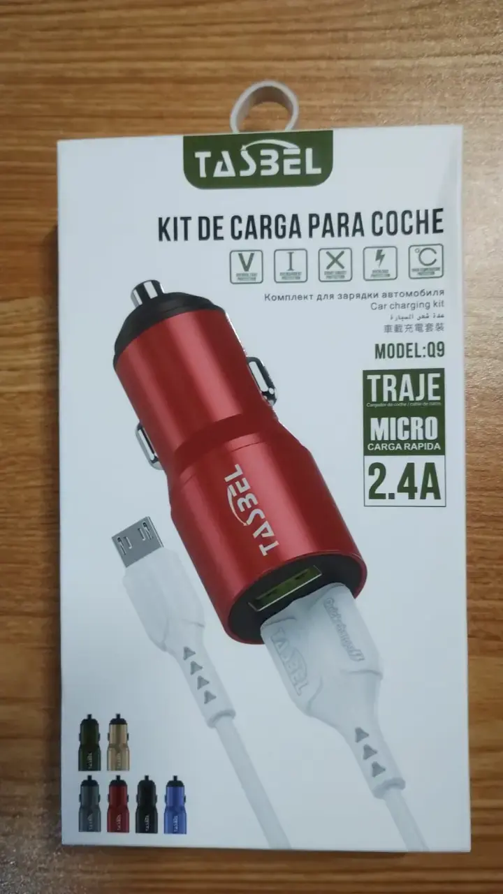 Cargador de Auto USB Doble Carga Rapida - 1