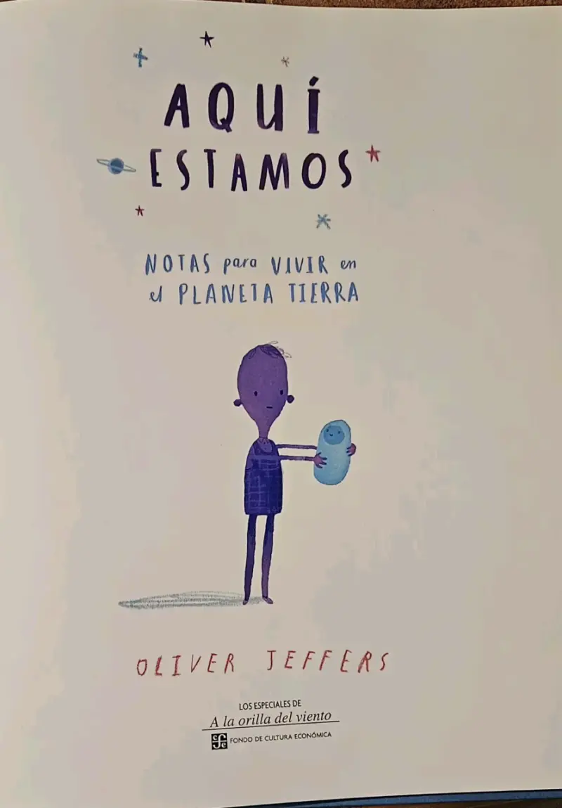 Libro 'Aquí Estamos' de Oliver Jeffers - 3