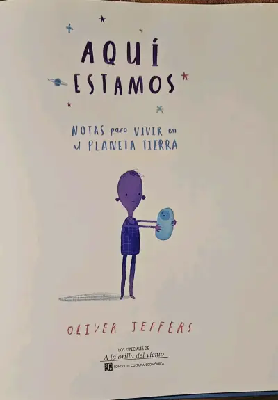 Libro 'Aquí Estamos' de Oliver Jeffers - miniatura 3