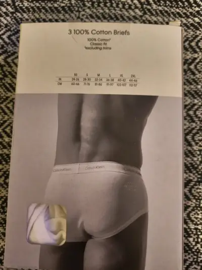 Calzoncillos Calvin Klein 100% Algodón Talla M - miniatura 2