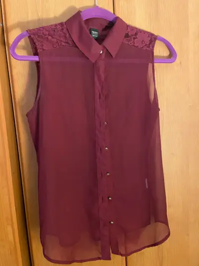 Blazer a cuadros y blusa sin mangas Basement - miniatura 3