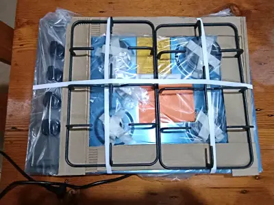 Encimera a gas Mademsa MCE 435E T inoxidable - miniatura 1
