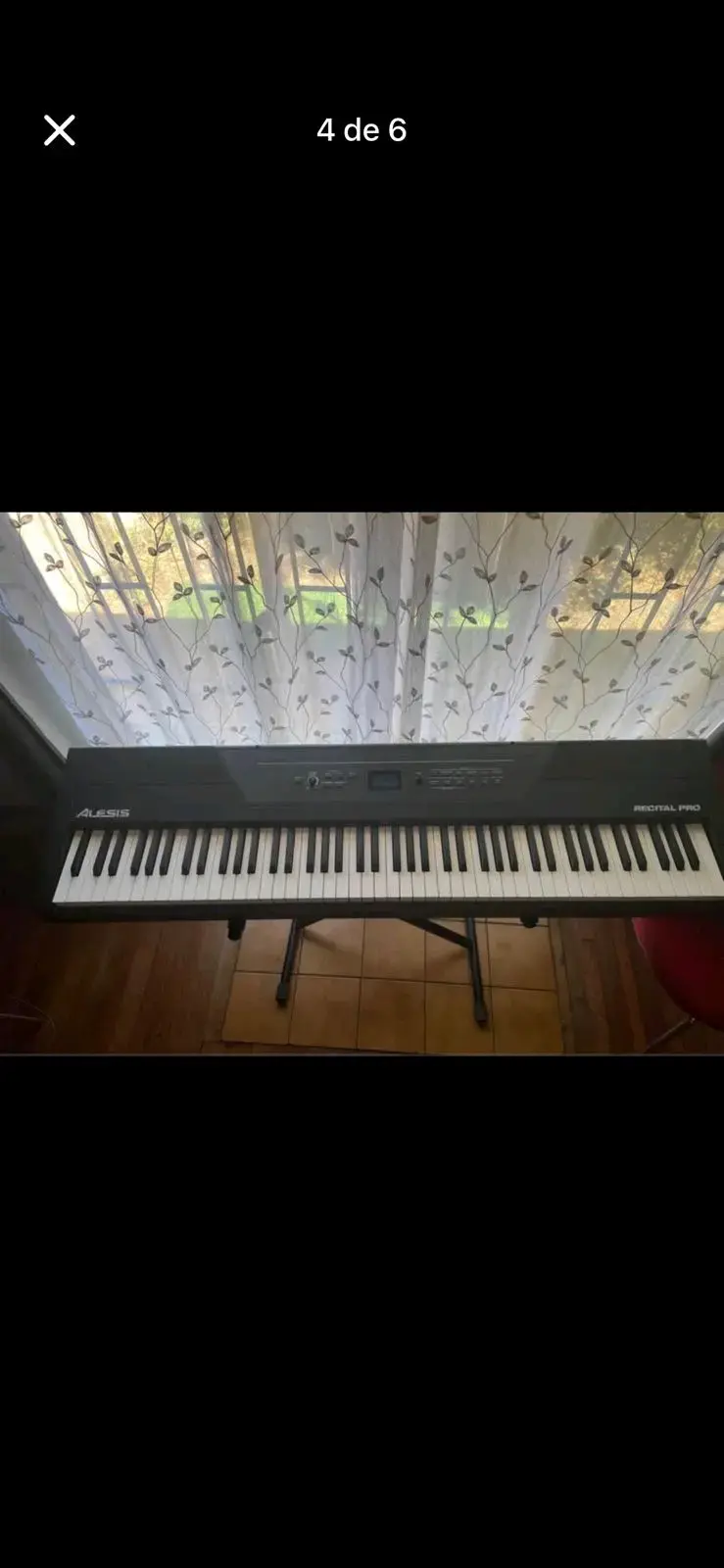 Piano Digital Alesis Recital Pro (88 teclas pesada - 2