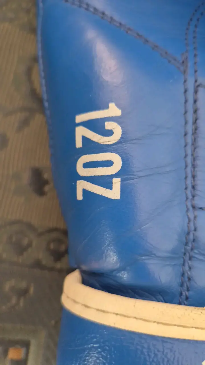 Guantes de Boxeo Gradivus de Cuero Azul 12oz - 4