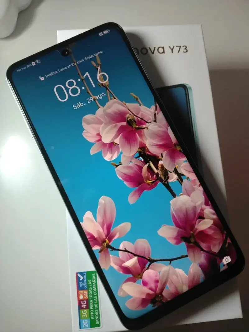 Smartphone Huawei Nova Y73 con Pantalla Grande - 1
