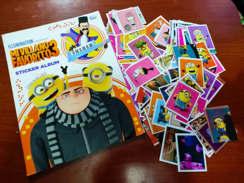 Álbum de stickers Mi Villano Favorito 3