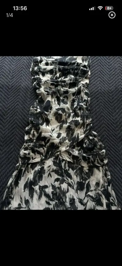 Vestido estampado floral Muth Boutique - miniatura 1