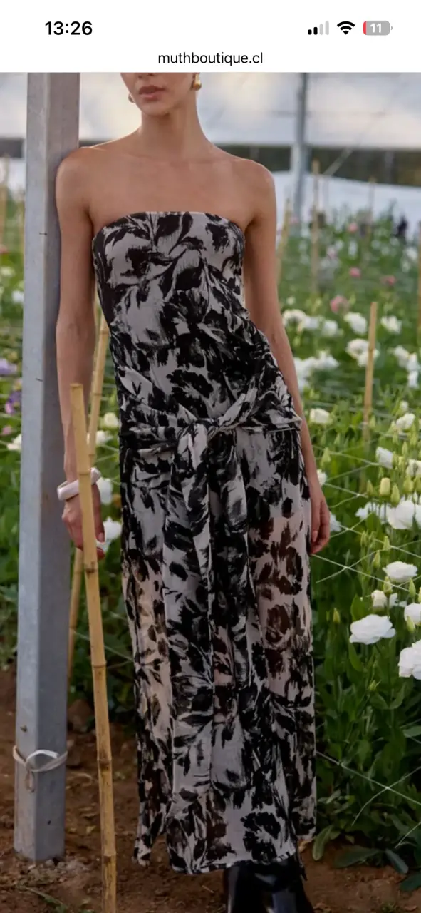 Vestido estampado floral Muth Boutique - 5