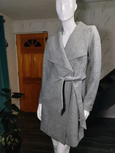 Abrigo Gris Envolvente vila -Talla 36 / S - miniatura 1