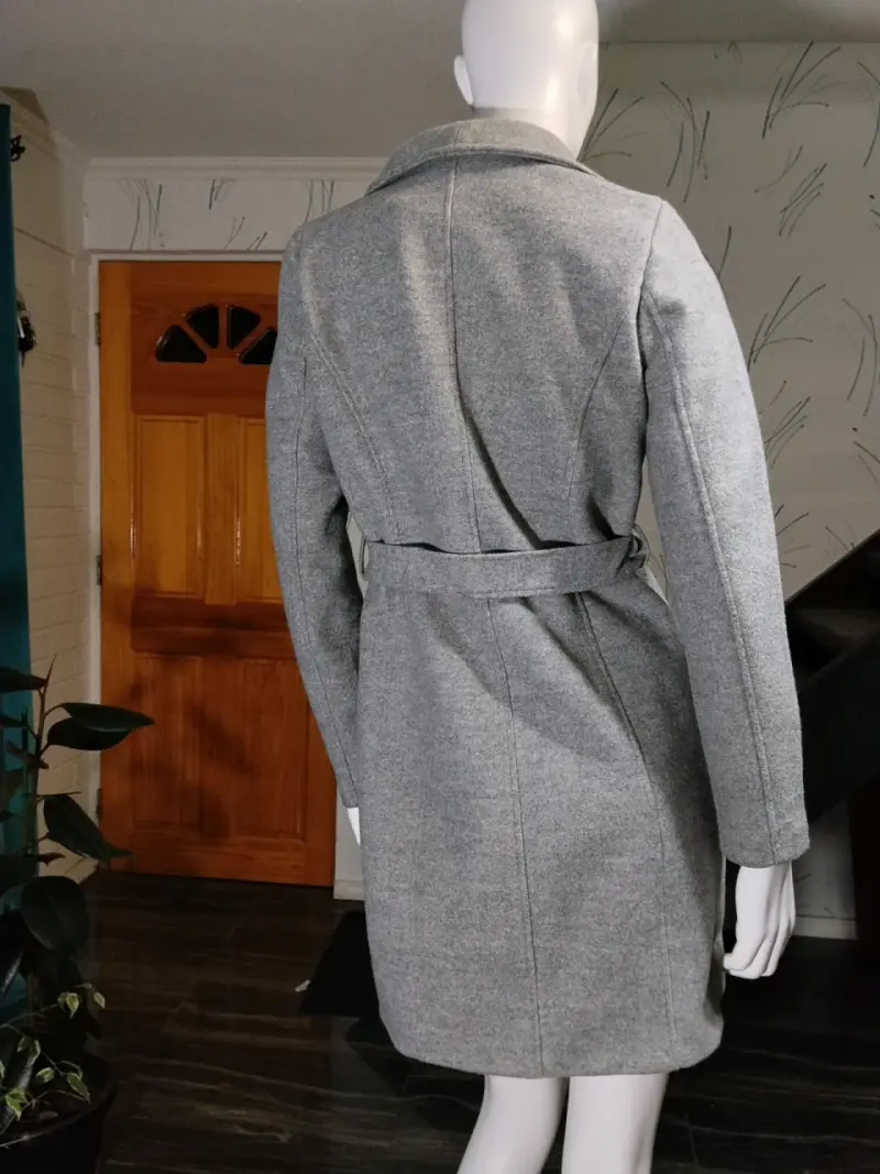 Abrigo Gris Envolvente vila -Talla 36 / S - 4