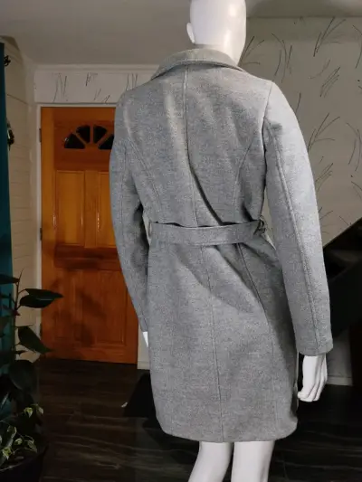 Abrigo Gris Envolvente vila -Talla 36 / S - miniatura 4