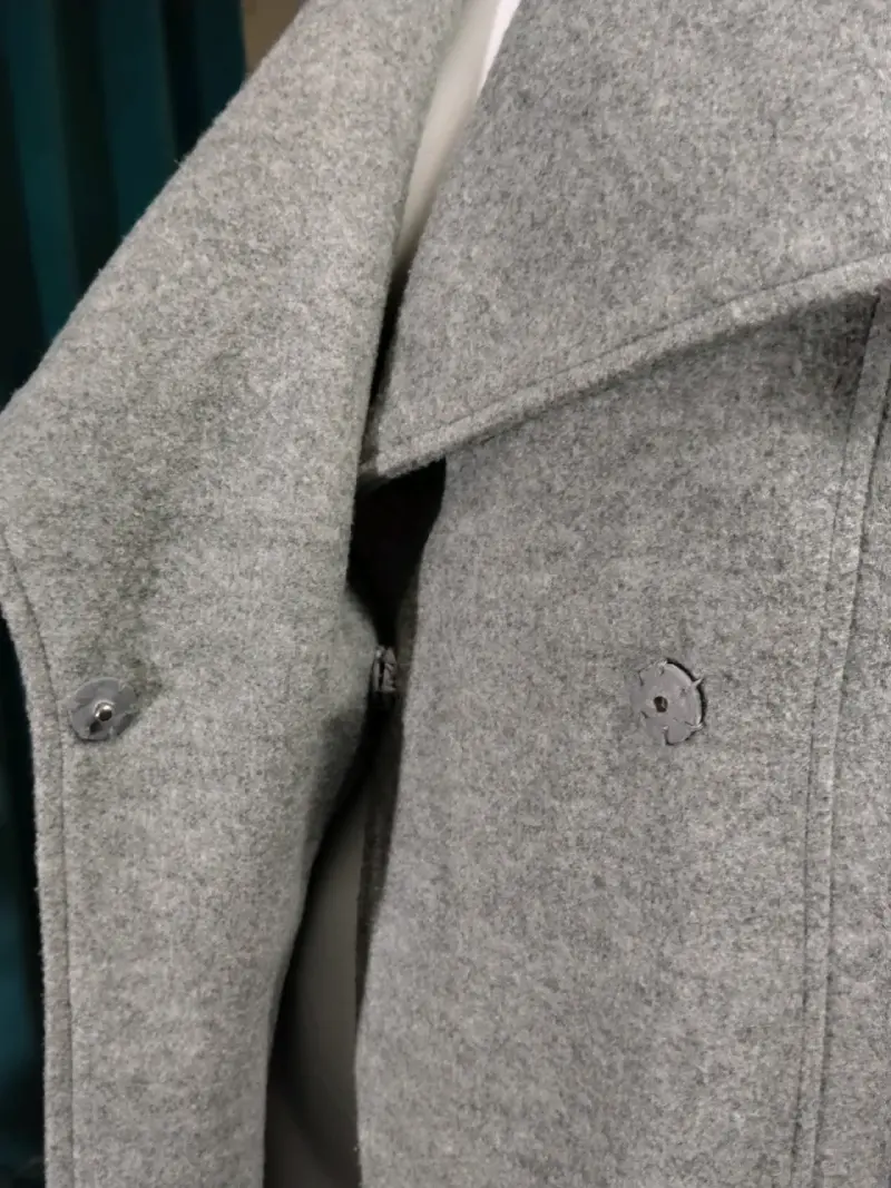 Abrigo Gris Envolvente vila -Talla 36 / S - 5