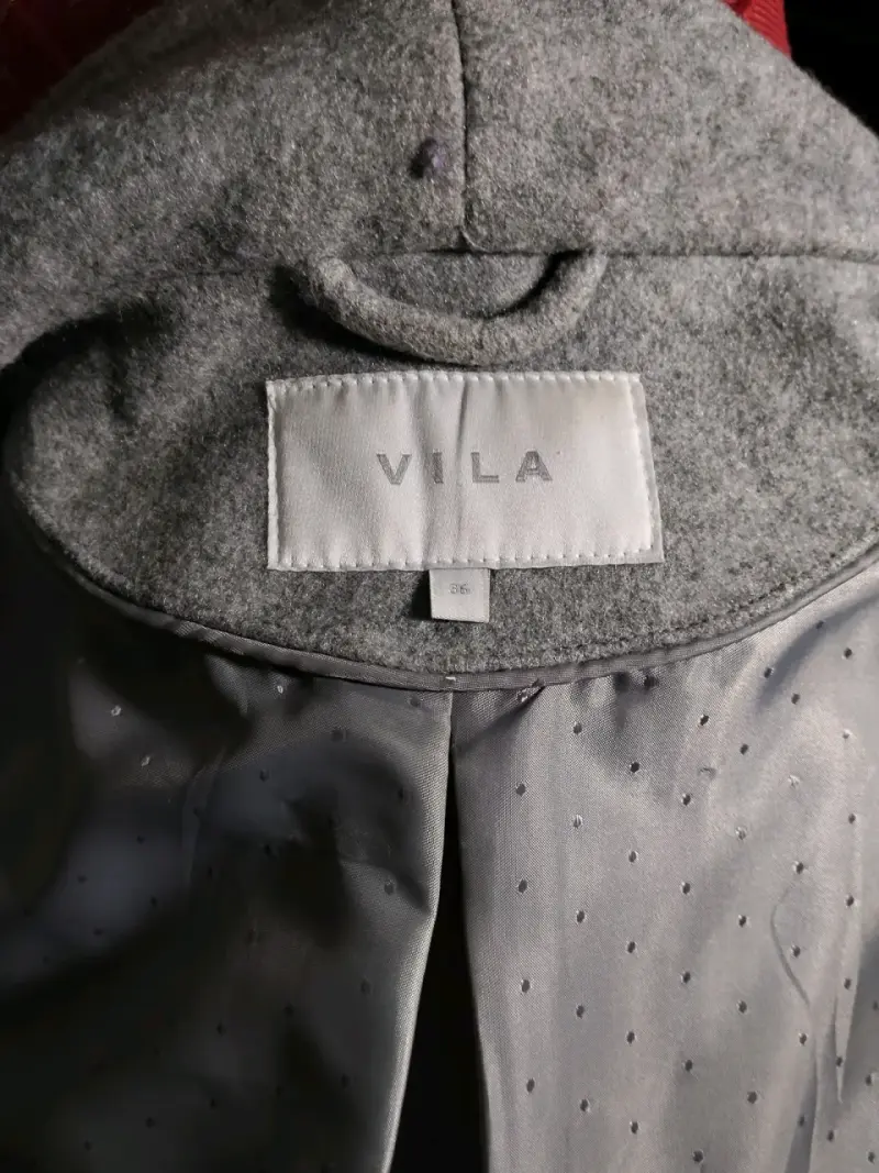 Abrigo Gris Envolvente vila -Talla 36 / S - 6