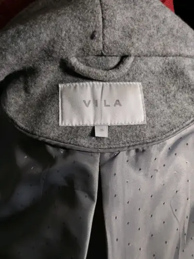 Abrigo Gris Envolvente vila -Talla 36 / S - miniatura 6