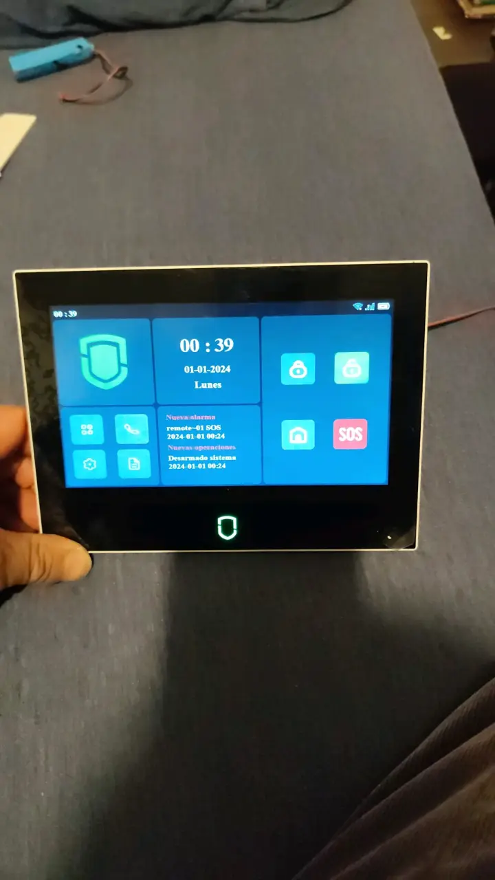 Sistema de Seguridad para Hogar Inteligente con Pantalla LCD - 4