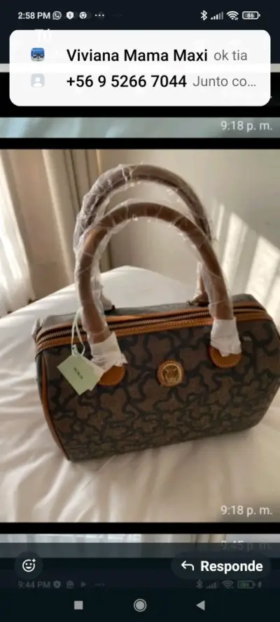 Bolso de mano Tous estampado moderno - miniatura 4