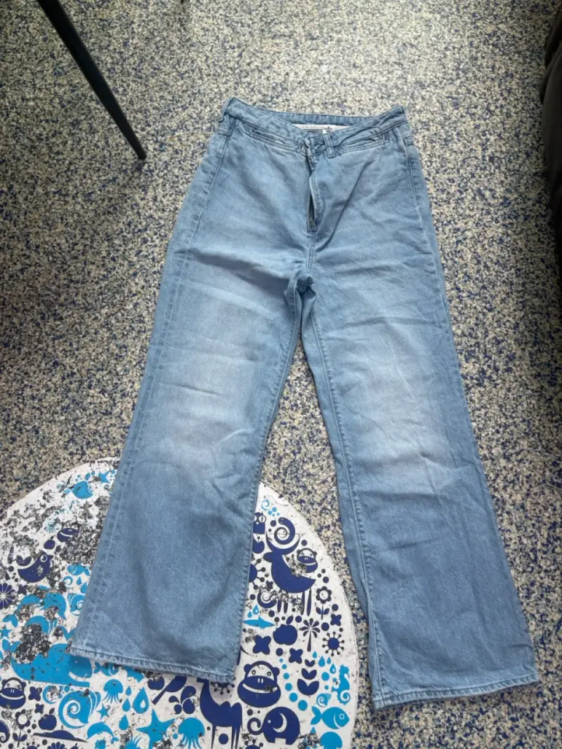Jeans wide leg talle alto - 2