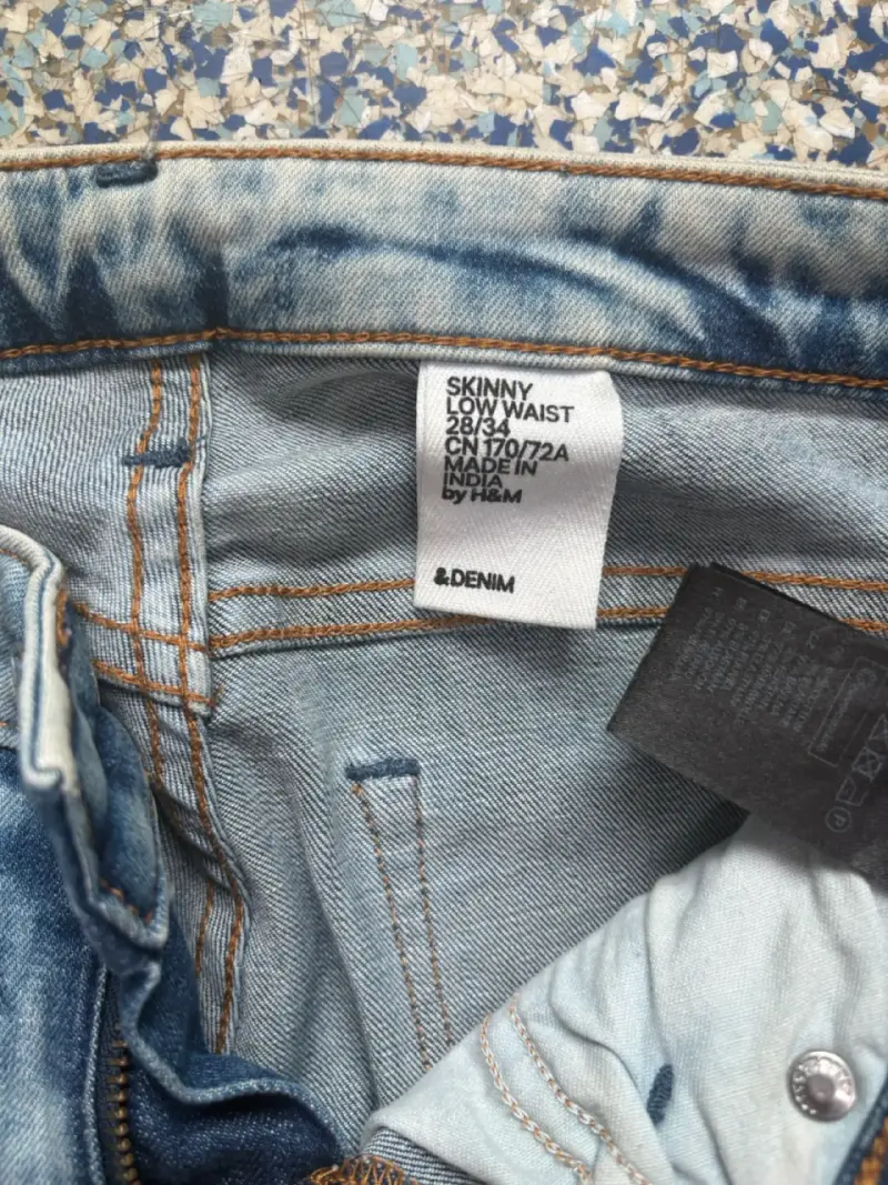 Jeans skinny desgastados para mujer H&M - 2