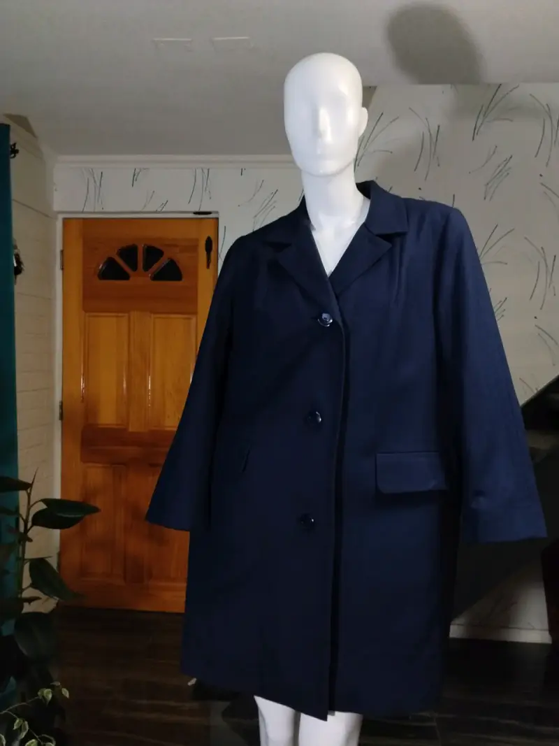Abrigo Sastrero 3/4 Paño De Lana talla XXL - 1