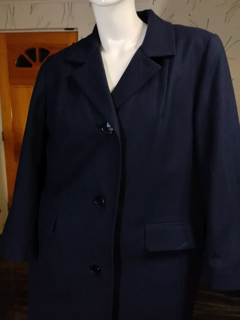 Abrigo Sastrero 3/4 Paño De Lana talla XXL - 3