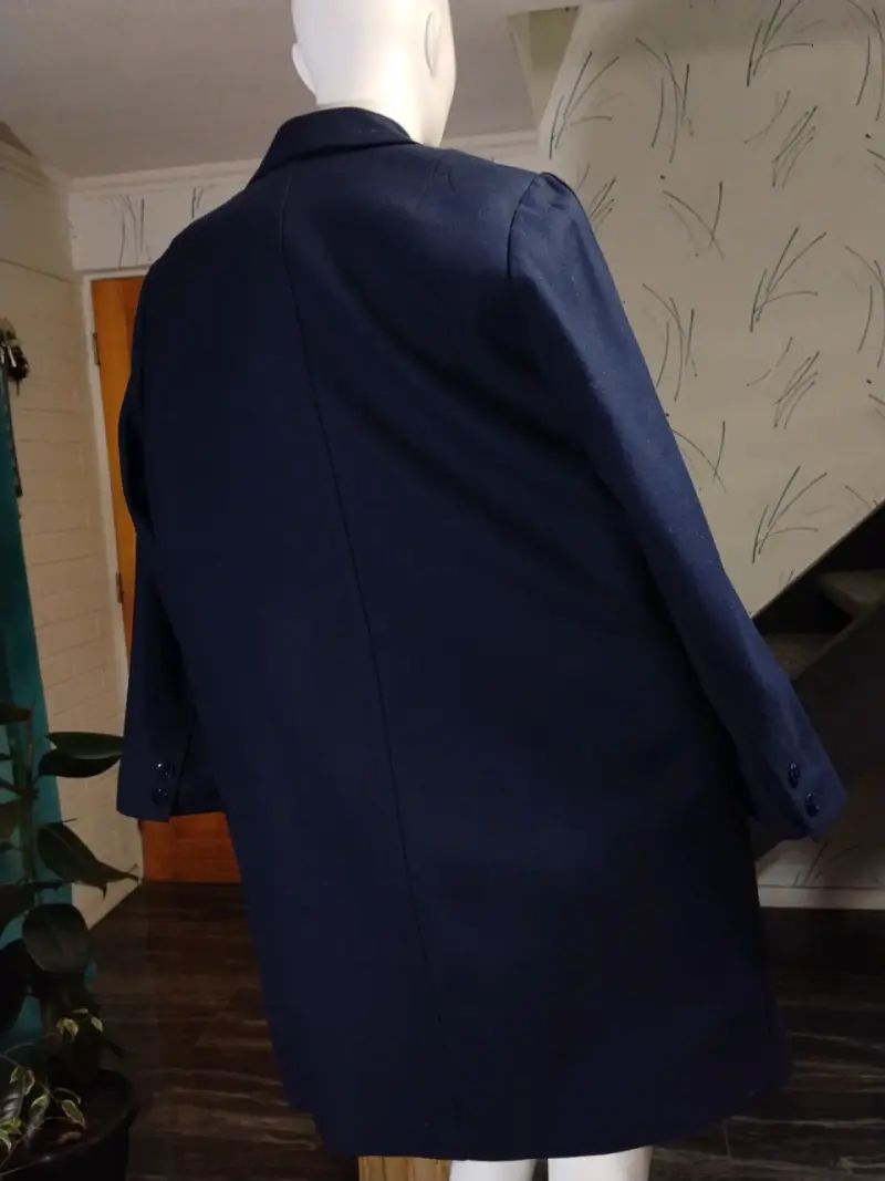 Abrigo Sastrero 3/4 Paño De Lana talla XXL - 4