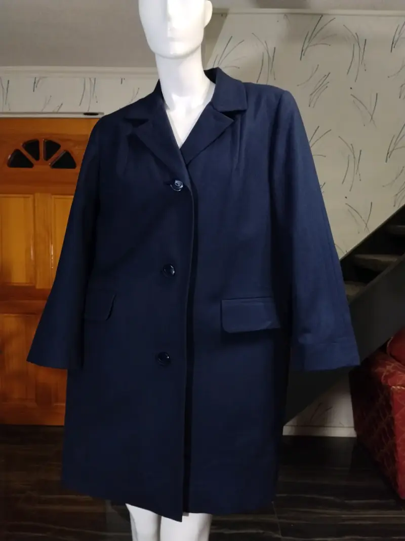 Abrigo Sastrero 3/4 Paño De Lana talla XXL - 5