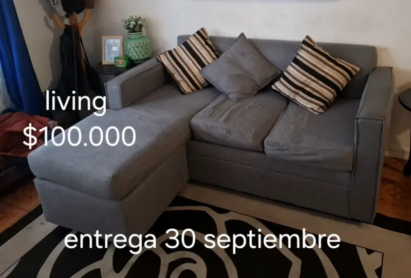 Tocador con cómoda de madera con espejo - 5