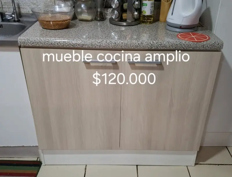 Tocador con cómoda de madera con espejo - 6