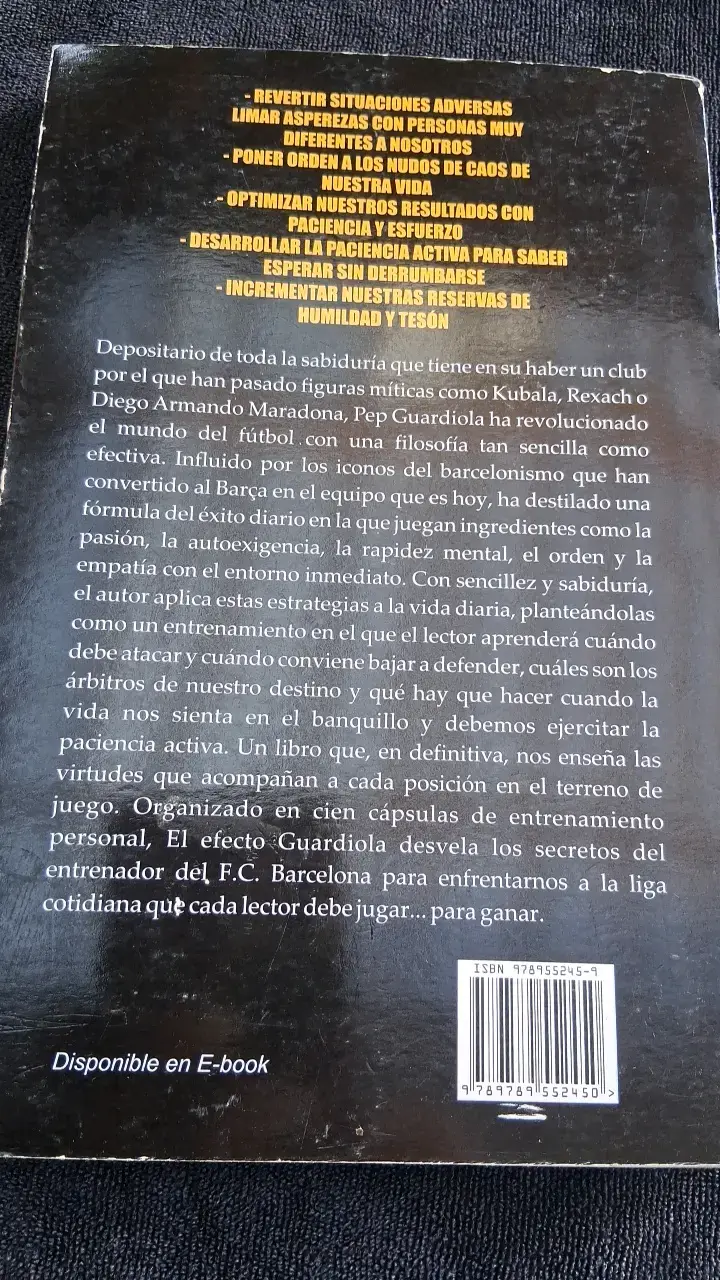Libro El Efecto Guardiola de Alex Martín - 2