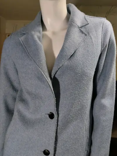Abrigo Celeste ONLY - Modelo ONLCARRIE Talla XS - miniatura 3