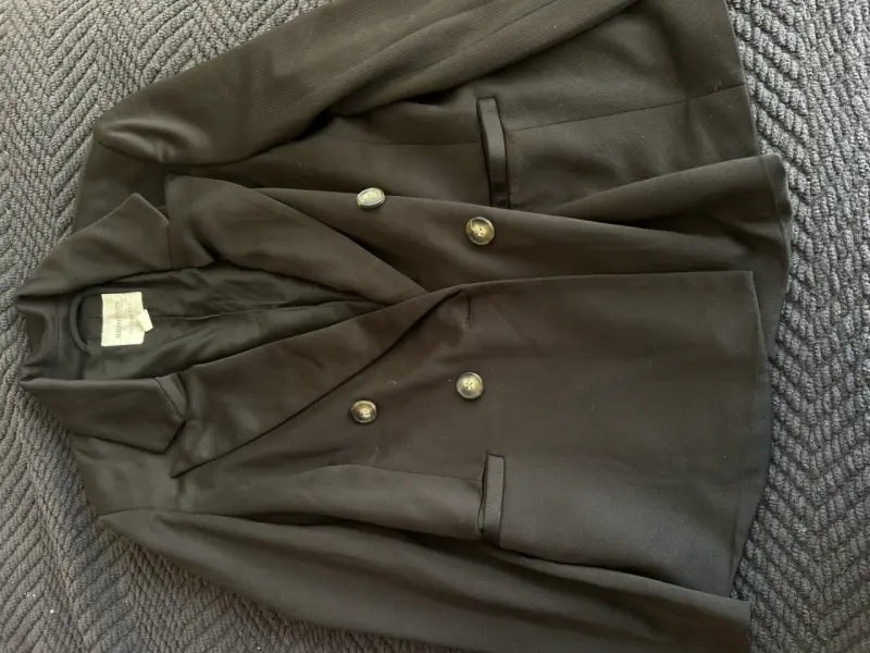 Blazer negro marca University talla XS - 2