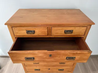 Cómoda de Madera Vintage con Cajones - miniatura 3