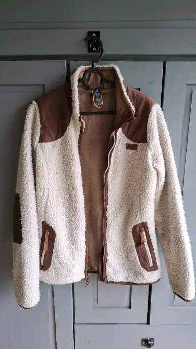 Chaqueta Haka Honu beige y marrón - miniatura 3