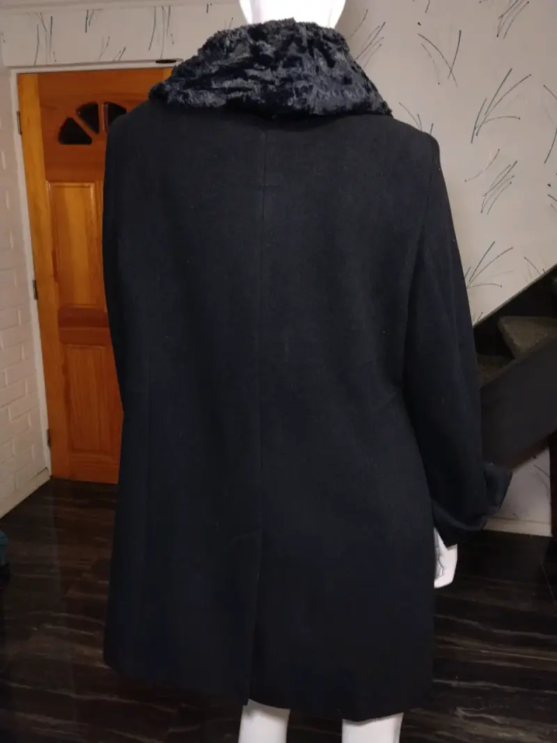 Abrigo Premium de Lana Virgen y Cachemira talla 46 - 2