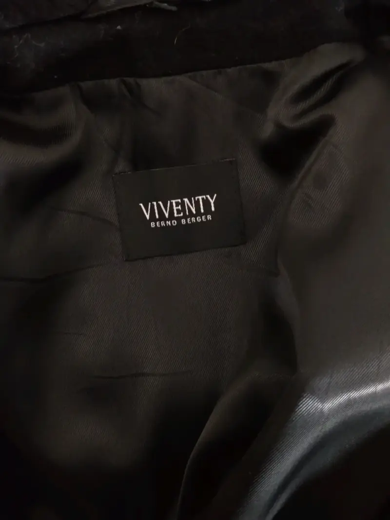 Abrigo Premium de Lana Virgen y Cachemira talla 46 - 5
