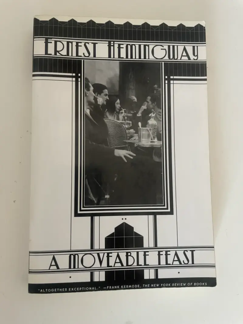 Libro 'A Moveable Feast' de Ernest Hemingway