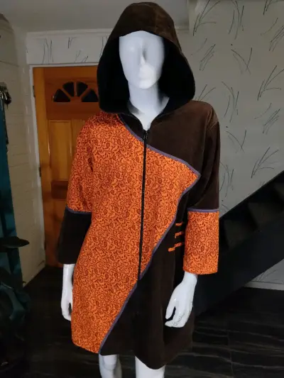 Chaqueta Etnica hecha en Nepal Talla L - miniatura 1