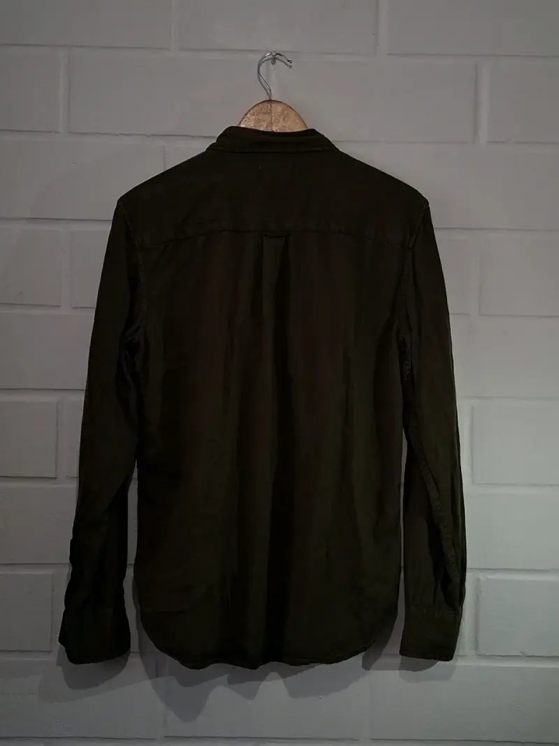 Camisa verde militar Americanino para hombre - 3